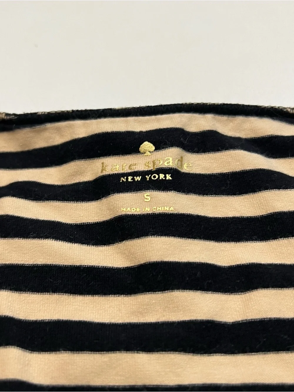 Vintage Y2K Kate Spade NY Striped Rosette Floral Ruffle Tank Top Sz Small